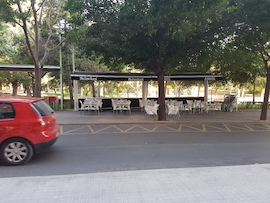 Terraza Cafeter�a Vintage Almansa