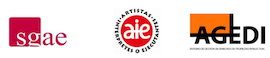 Logos SGAE AGEDI AIE Logos SGAE AGEDI AIE