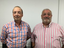Entrevista a Juan Armando Azor�n Alfaro y a Antonio Moreno Tobarra.