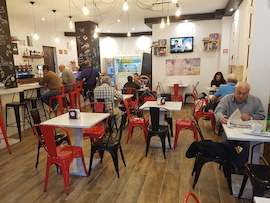 Interior Cafeter�a Vintage Almansa